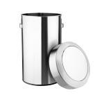 Poubelle - 70 L - Argent - Acier - Bolero HT461 €108.50 Poubelles