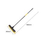 Balai et manche - Noir - Acier - Jantex HX383 €34.92 Produits de nettoyage