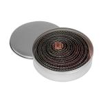 Boîte de connexion - 14 pièces - ronde - dentelée - acier inoxydable - Emga E015101 €13.25 Formes