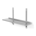 Etagère murale - Réglable - H 60 x L 80 x P 30 - inox - Hendi H811719 €110.00 Étagères murales en inox