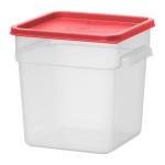 Contenant alimentaire - 7.6 L - Polypropylène - H 23 x L 23.5 x P 23.5 CM - Hendi H870938 €6.80 Bacs alimentaires