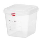 Boîte de stockage - 1/6 GN - 150 MM - Polypropylène - Hendi H873175 €6.95 Boîtes de rangement GN