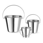 Seau - Avec poignée - Ø7.5 CM - acier inoxydable - Hendi H425718 €2.25 seaux en acier inoxydable