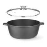 Casserole - Avec couvercle - Antiadhésif - 7.5 L - Ø 30 CM - Aluminium - Hendi H611036 €34.50 Gosse