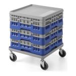 Chariot pour paniers lave-vaisselle - 50 x 50 CM - Polypropylène - Hendi H877807 €67.85 Paniers généraux pour lave-vaisselle
