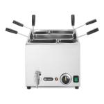 Pastakoker - Aftapkraan  - 25 L - 5 Manden - 230V - 3500W - RVS - Hendi H240496 €265.00 Pastakoker