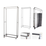 Chariot - Pour chaises - H 190 x L 115 x P 49.40 CM - Hendi H811054 €195.00 Chariots de transport