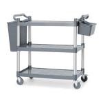 Serviteur - 3 niveaux - Polypropylène - Gris - Hendi H816264 €74.38 Chariots de service