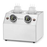 Chauffe-sauce - 1,3 L - H 27,5 x L 27,2 x P 25,8 - acier inoxydable - Hendi H201725 €179.50 Chauffe-sauce / chocolat