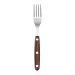 Fourchette à steak - manche en bois - acier inoxydable - Profi Line - Hendi H783078 €7.50 Fourchettes à steak