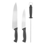 Set de couteaux avec aiguisoir - acier inoxydable - Hendi H842683 €17.65 Couteaux
