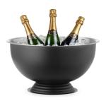 Rafraîchisseur à champagne - Ø38 CM - acier inoxydable - Noir mat - Hendi H471531 €49.95 Rafraîchisseurs de vin