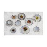 Bol - 4 pièces - 65 CL - Gris - Porcelaine - Olympia FU190 €98.99 Bols