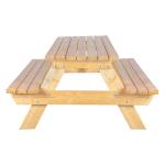 Picknicktafel - Zware Kwaliteit - Hout - H 79 x B 300 x D 165 CM - G-Line 23530 €279.00 Terrastafel