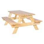 Picknicktafel - Zware Kwaliteit - Hout - H 79 x B 300 x D 165 CM - G-Line 23530 €279.00 Terrastafel