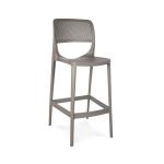 Tabouret de bar de terrasse Montagne - Cappuccino - Plastique - G-Line 84725 €59.95 Tabourets de terrasse
