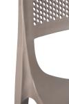Tabouret de bar de terrasse Montagne - Cappuccino - Plastique - G-Line 84725 €59.95 Tabourets de terrasse