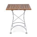 Table de patio - Bois - Fonte - H 76,5 x L 80 x P 80 cm - G-Line 39821 €189.95 Table de terrasse