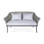 Ensemble de salon Rio - 4 pièces - Structure en aluminium - Blanc - Rotin - G-Line HW-141014 €699.00 Chaises de terrasse