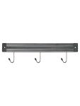 Aimant pour couteaux - 3 crochets - Noir - Polypropylène - L 33 cm - G-Line 77195 €8.75 Aimants pour couteaux