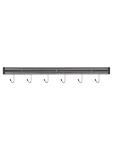 Aimant pour couteaux - 6 crochets - Noir - Polypropylène - L 62,5 cm - G-Line 77309 €10.95 Aimants pour couteaux