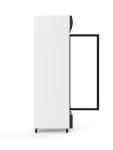 Réfrigérateur - 360 litres - 1 porte - Porte vitrée - Ventilé - Blanc - G-Line HW-JC-LD60 €439.00 Vitrine à boisson