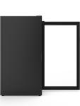 Mini-réfrigérateur - 80 litres - 1 porte - Porte vitrée - Réfrigération statique - Noir - G-Line HW-61195 €229.00 Vitrine à boisson