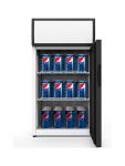 Réfrigérateur - 50 litres - 1 porte - Porte vitrée - Ventilé - Blanc - G-Line HW-02468 €199.00 Vitrine à boisson