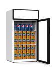 Mini-réfrigérateur - 80 litres - 1 porte - Porte vitrée - Ventilé - Blanc - G-Line HW-02469 €249.00 Vitrine à boisson
