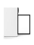 Mini-réfrigérateur - 80 litres - 1 porte - Porte vitrée - Ventilé - Blanc - G-Line HW-02469 €249.00 Vitrine à boisson
