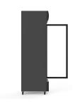 Réfrigérateur - 360 litres - 1 porte - Porte vitrée - Ventilé - Noir - G-Line HW-129410 €439.00 Vitrine à boisson