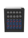 Mini-réfrigérateur - 47 litres - 1 porte - Porte vitrée - Réfrigération statique - Noir - G-Line 75288 €219.00 Vitrine à boisson