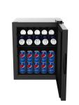 Mini-réfrigérateur - 47 litres - 1 porte - Porte vitrée - Réfrigération statique - Noir - G-Line 75288 €219.00 Vitrine à boisson