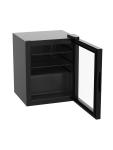 Mini-réfrigérateur - 47 litres - 1 porte - Porte vitrée - Réfrigération statique - Noir - G-Line 75288 €219.00 Vitrine à boisson