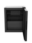 Mini-réfrigérateur - 47 litres - 1 porte - Porte vitrée - Réfrigération statique - Noir - G-Line 75288 €219.00 Vitrine à boisson