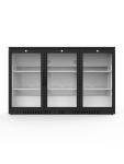 Réfrigérateur - 254 litres - 3 portes - Porte vitrée - Ventilé - Noir - G-Line HW-12508 €599.00 Vitrine à boisson
