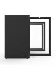 Réfrigérateur - 254 litres - 3 portes - Porte vitrée - Ventilé - Noir - G-Line HW-12508 €599.00 Vitrine à boisson