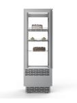Vitrine réfrigérée - 1 porte - éclairage LED - 78 litres - inox - 230V - G-Line HW-058047 €599.00 Vitrine réfrigérée