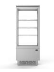 Vitrine réfrigérée - 1 porte - éclairage LED - 78 litres - inox - 230V - G-Line HW-058047 €599.00 Vitrine réfrigérée