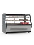 Vitrine réfrigérée - 1 porte - Meuble de table - 160 litres - inox - 230V - G-Line HW-02478 €599.00 Vitrine réfrigérée