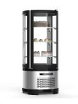 Vitrine réfrigérée pour pâtisseries - 1 porte - 3 étagères - 100 litres - Inox - 230 V - G-Line HW-035291 €599.00 Boîte à pâtisserie