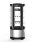 Vitrine réfrigérée pour pâtisseries - 1 porte - 3 étagères - 100 litres - Inox - 230 V - G-Line HW-035291 €599.00 Boîte à pâtisserie