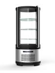 Vitrine réfrigérée pour pâtisseries - 1 porte - 3 étagères - 100 litres - Inox - 230 V - G-Line HW-035291 €599.00 Boîte à pâtisserie