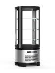 Vitrine réfrigérée pour pâtisseries - 1 porte - 3 étagères - 100 litres - Inox - 230 V - G-Line HW-035291 €599.00 Boîte à pâtisserie