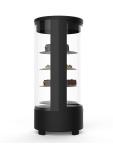 Gekoelde Gebaksvitrine - 1-Deurs - 4 Plateaus - 72 Liter - Zwart - RVS - 230V - G-Line HW-05641 €599.00 Gebaksvitrine