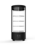 Gekoelde Gebaksvitrine - 1-Deurs - 4 Plateaus - 72 Liter - Zwart - RVS - 230V - G-Line HW-05641 €599.00 Gebaksvitrine