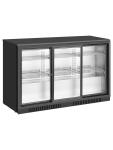 Réfrigérateur - 320 litres - 3 portes - Porte vitrée - Ventilé - Noir - G-Line HW-02474 €599.00 Vitrine à boisson