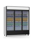 Réfrigérateur - 1 366 litres - 3 portes - Porte vitrée - Ventilé - Argent - G-Line HW-57433 €1,599.00 Vitrine à boisson