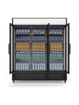 Réfrigérateur - 1 366 litres - 3 portes - Porte vitrée - Ventilé - Argent - G-Line HW-57433 €1,599.00 Vitrine à boisson