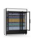 Réfrigérateur - 1 366 litres - 3 portes - Porte vitrée - Ventilé - Argent - G-Line HW-57433 €1,599.00 Vitrine à boisson